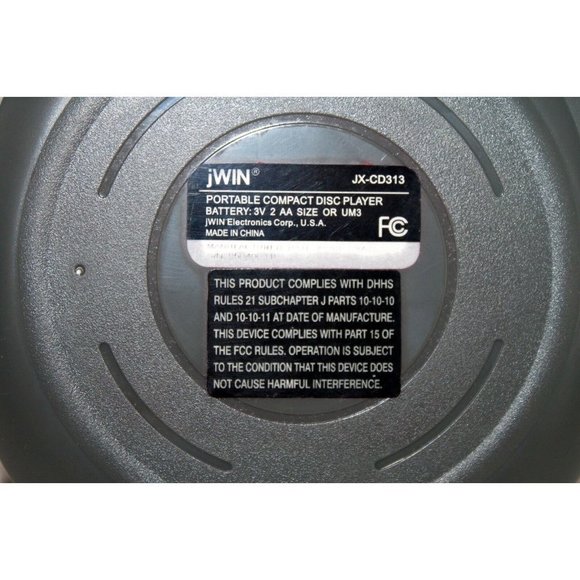 jWIN JX-CD313 Personal CD Player - Picture 7 of 7